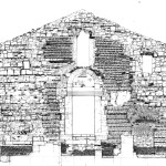 Figure 5. Façade of the church (after De Meo 1998).