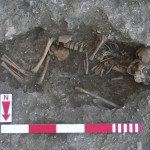 Figure 49. T107 containing child 2573* buried on its side in a “sleeping position”.