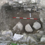 Figure 69. Pit 2071 filled with human bones.