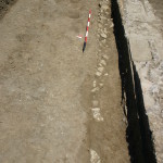 Figura 13. Fossa di fondazione 5398 in corso di scavo.