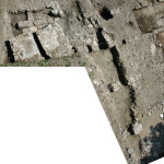Figure 24. Cut 5175 in western section of the trench related to the robbing of the eastern wall of the Large Rectangular Building.