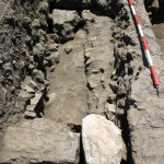 Figura 30. Ambiente 8 alla fine dello scavo, da nord.