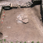Figura 35. Ambiente 11 alla fine dello scavo, da nord. 