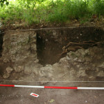 Figure 5. The east side of the trench.