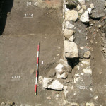 Figure 26. Beaten earth surfaces within the cloister.