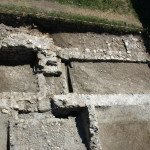 Figure 24. Eastern walls of monastic enclosure.